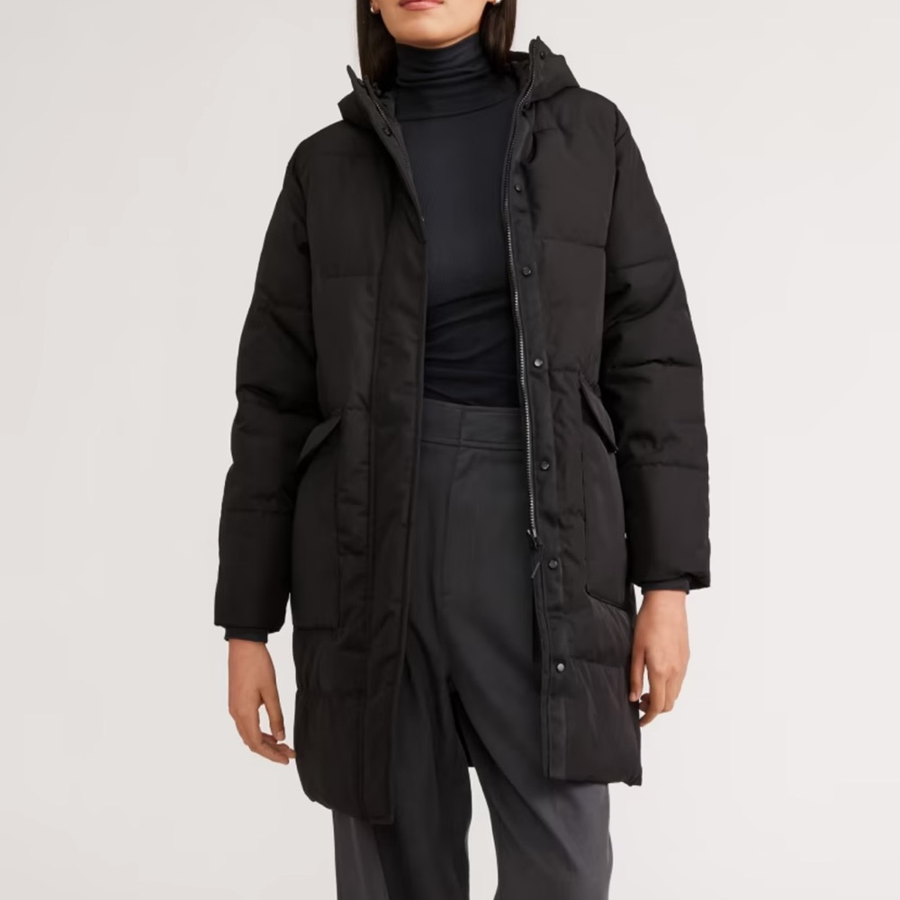 Everlane The ReNew Long Puffer